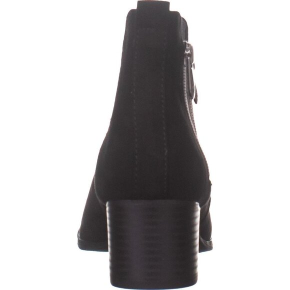 Women's Ankle Booties, Adrienne Vittadini Ravi Black, size 6.5 - Picture 6 of 7